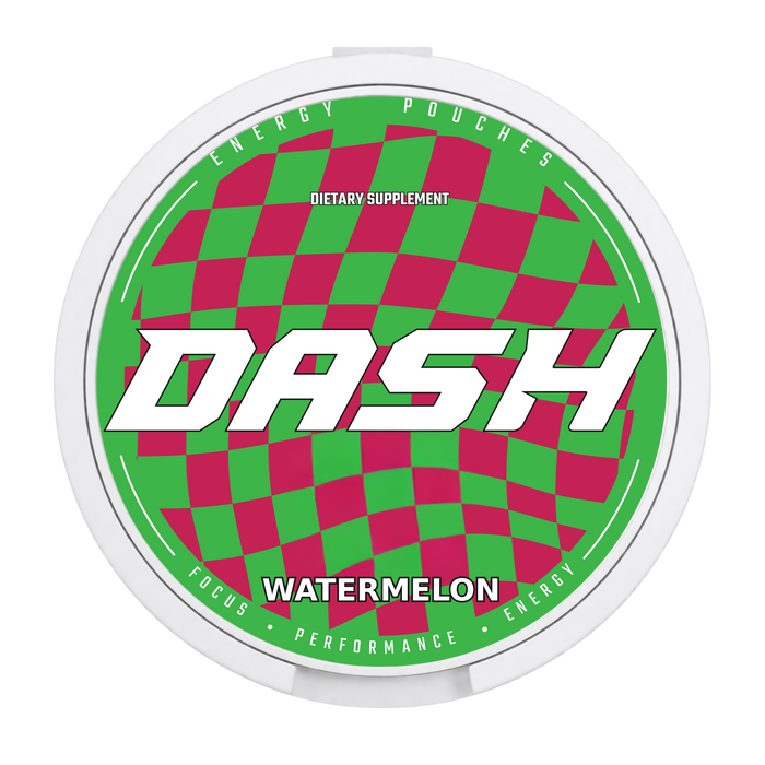 DASH Watermelon caffeine pouch