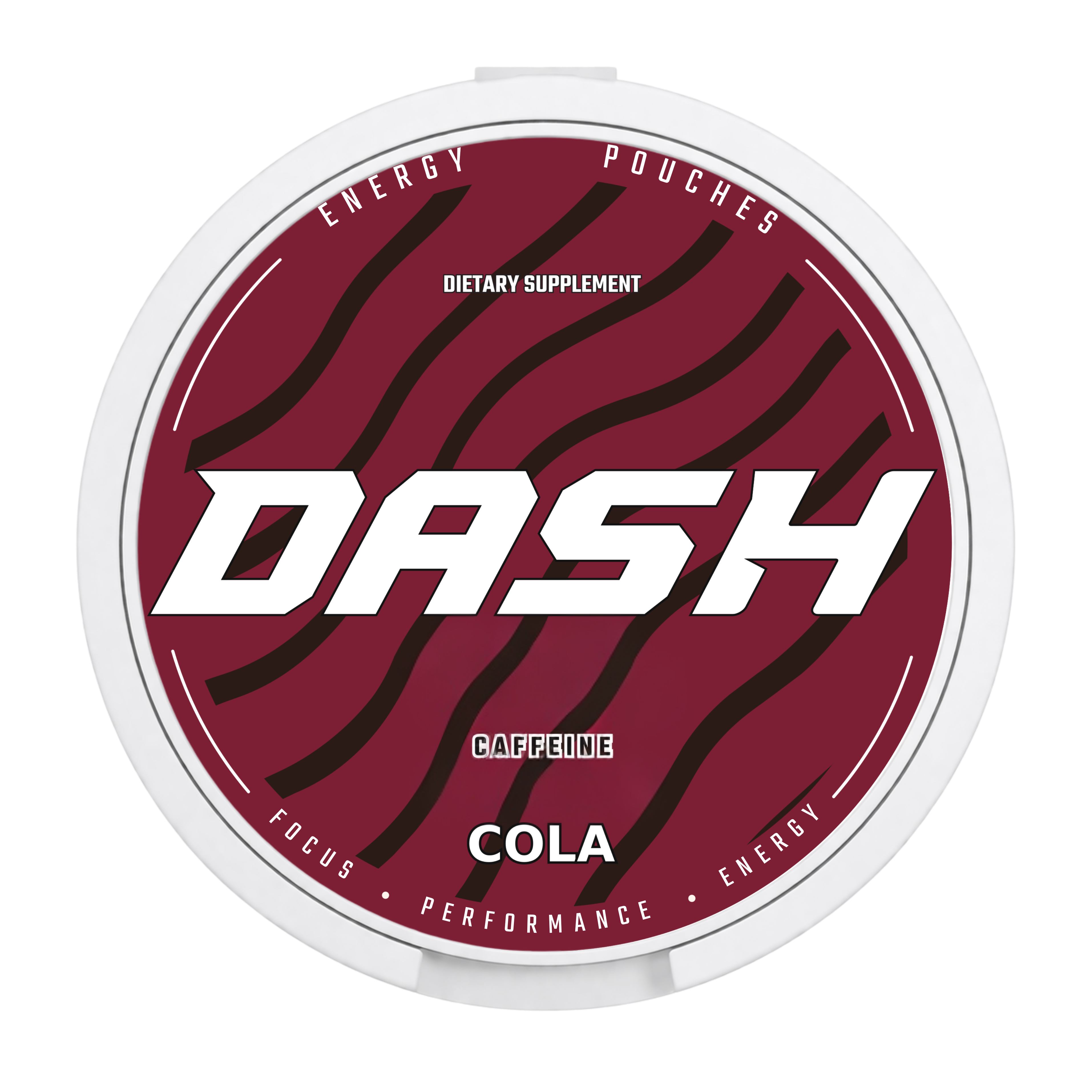 DASH Cola caffeine pouch