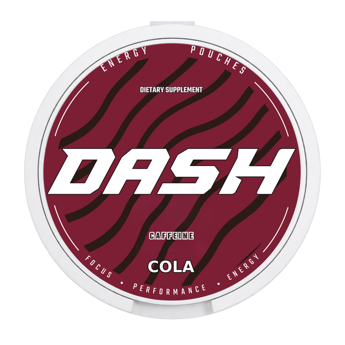 DASH Cola caffeine pouch