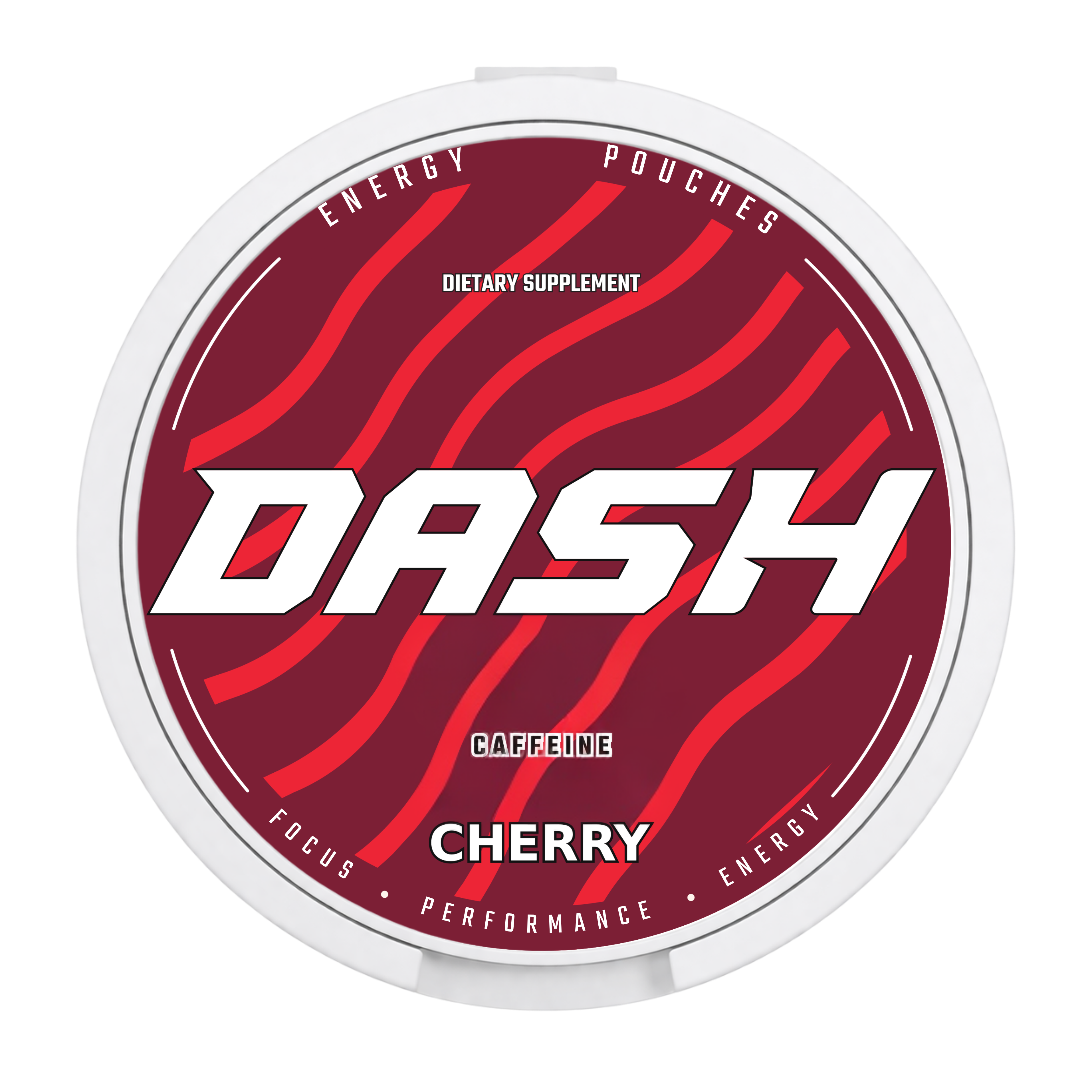 DASH Cherry caffeine pouch