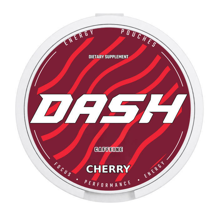 DASH Cherry caffeine pouch