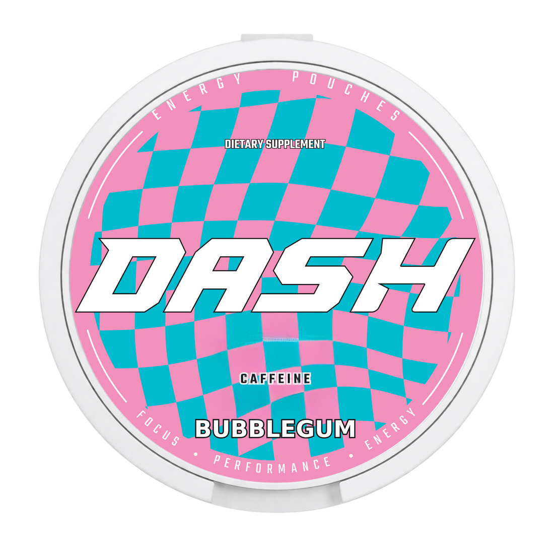Bubble Gum caffeine pouches