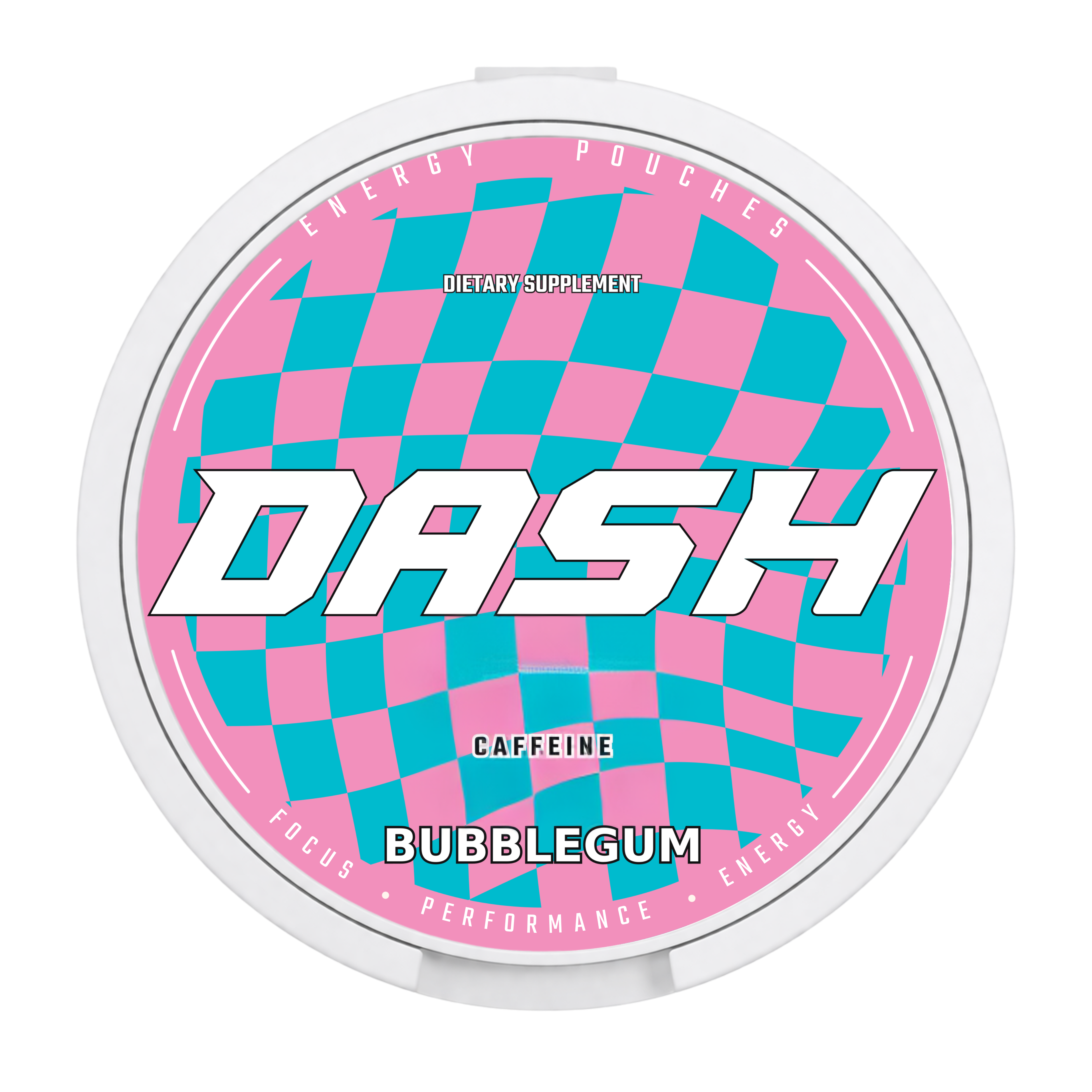 DASH Bubble Gum caffeine pouch