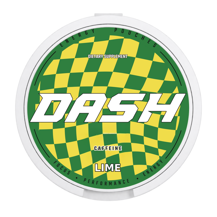DASH Lime caffeine pouch